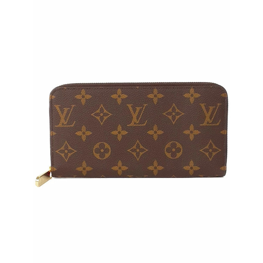 Louis Vuitton Monogram Zippy Wallet Round Zipper Long